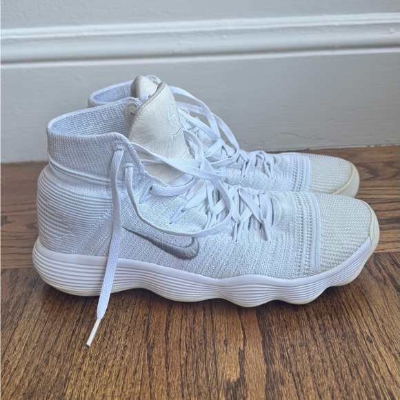 Nike Hyperdunk 2017 Flyknit 'White Mens size 10.5 - Picture 4 of 9